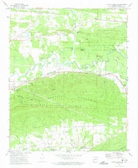 Danville Mountain 1972 topographic map thumbnail