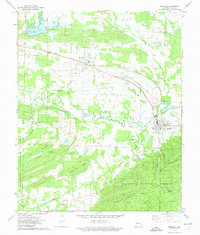 Danville 1972 topographic map thumbnail