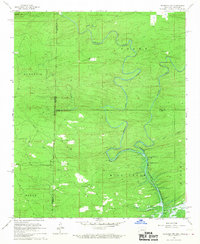 De Queen NW 1966 topographic map thumbnail