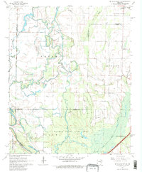 De Valls Bluff NE 1968 topographic map thumbnail