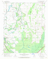 De Valls Bluff NE 1968 topographic map thumbnail