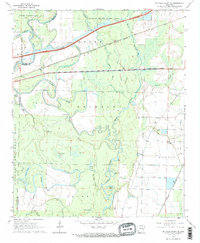 De Valls Bluff SE 1968 topographic map thumbnail