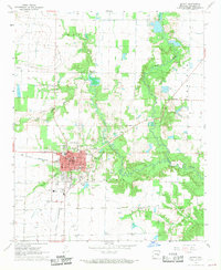 De Witt 1968 topographic map thumbnail