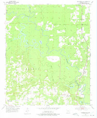 Doddridge NW 1952 topographic map thumbnail