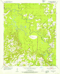 Doddridge NW 1952 topographic map thumbnail