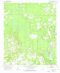Doddridge NW 1952 topographic map thumbnail