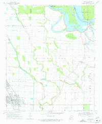 Dumas 1969 topographic map thumbnail