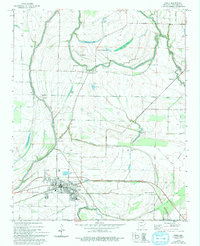 Earle 1974 topographic map preview