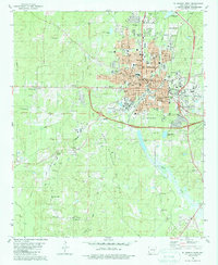 El Dorado West 1981 topographic map thumbnail