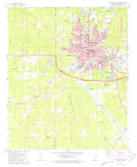 El Dorado West 1981 topographic map thumbnail