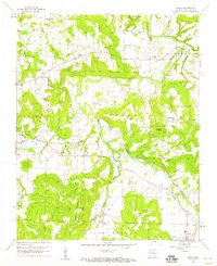 Elkins 1958 topographic map thumbnail