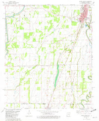 Eudora South 1981 topographic map thumbnail