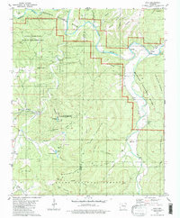 Eula 1980 topographic map thumbnail