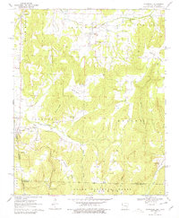 Evansville 1970 topographic map thumbnail