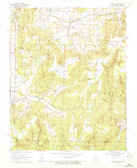 Evansville 1970 topographic map thumbnail