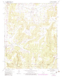 Evansville 1970 topographic map thumbnail