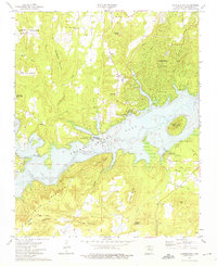 Fairfield Bay 1973 topographic map thumbnail