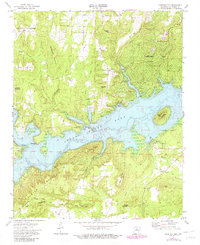 Fairfield Bay 1973 topographic map thumbnail