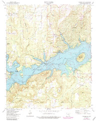 Fairfield Bay 1973 topographic map thumbnail