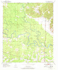 Falls Chapel 1950 topographic map thumbnail