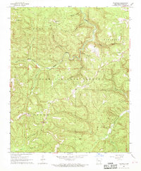 Fallsville 1967 topographic map thumbnail