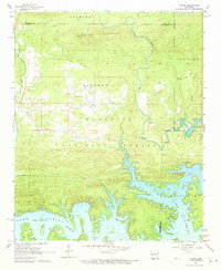 Fannie 1962 topographic map thumbnail