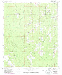 Farmville 1973 topographic map thumbnail