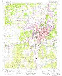 Fayetteville 1958 topographic map thumbnail