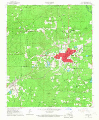 Fordyce 1966 topographic map thumbnail