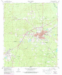 Fordyce 1966 topographic map thumbnail