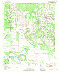 Foreman 1951 topographic map thumbnail