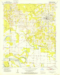 Foreman 1951 topographic map thumbnail
