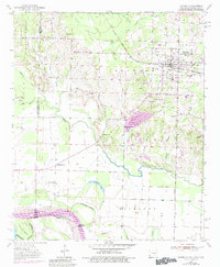 Foreman 1951 topographic map thumbnail