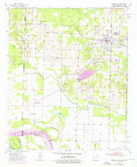 Foreman 1951 topographic map thumbnail