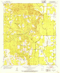 Fouke SE 1952 topographic map thumbnail