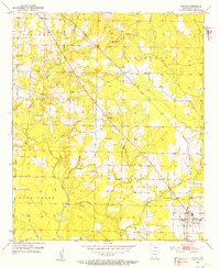 Fouke 1952 topographic map thumbnail