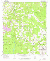 Fouke 1952 topographic map thumbnail