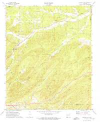 Fountain Lake 1972 topographic map thumbnail