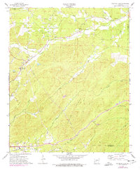 Fountain Lake 1972 topographic map thumbnail