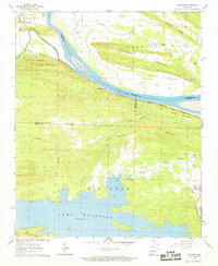 Fourche 1961 topographic map thumbnail