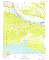 Fourche 1961 topographic map thumbnail