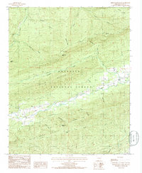 Freedom Mountain 1985 topographic map thumbnail