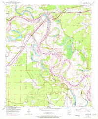 Fulton 1951 topographic map thumbnail