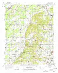 Gainesville 1958 topographic map thumbnail