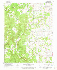 Gaither 1967 topographic map thumbnail