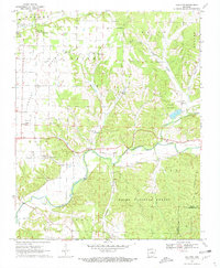 Gallatin 1970 topographic map thumbnail