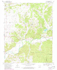 Gallatin 1970 topographic map thumbnail