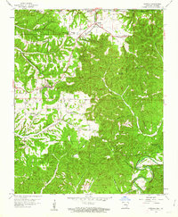 Garfield 1958 topographic map thumbnail