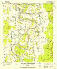 Garland 1952 topographic map thumbnail