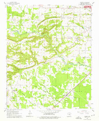 Garner 1963 topographic map thumbnail